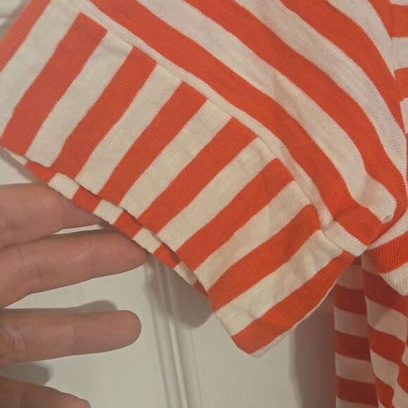 Boden pink and White Sheath Dress with Raglan Sleeves - Picture 4 of 7